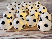 Luces LED De Fútbol Para Decoración De Ambiente Interior Y Fiestas Batería Alimentada Decoración De Habitación Para Niños Luz Navideña Cálida - details 5