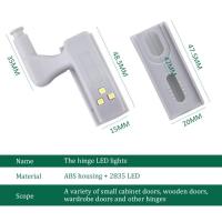 Lámpara LED Para Puerta De Armario Sensor De Movimiento Luz Nocturna Universal Para Cocina Armario Y Pared Dormitorio - details 11