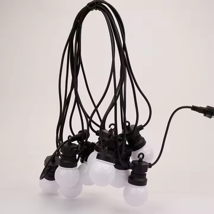 Luz De Cadena De Jardín LED G50 Milky IP44 Impermeable Para Fiesta Navidad Boda Camping Decoración De Año Nuevo 23M Con 100 Luces - 1