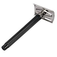 Afeitadora Manual Para Hombres Cuchillo De Acero Inoxidable Doble Faja Antiguo Clásico Herramienta De Eliminación De Vello - details 10