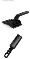 Kit De 2 Piezas Para Peluquero Arcos DISEÑO Curvado Peine Posicionamiento Corte De Pelo Plataforma De Peluquería Herramientas Para Hombres - details 3