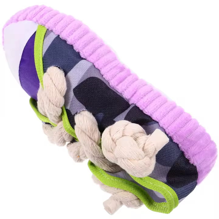 Juguete Masticable Para Perros Forma De Zapatilla Divertida Juguetes Interactivos Para Morder Y Limpiar Los Dientes De Tu Mascota - 1