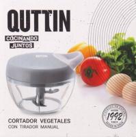 Cortador Manual QUTTIN de Vegetales con Tirador y Cuchillas de Acero - details 6