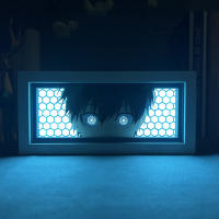Lámpara De Mesa Anime Blue Lock Yoichi Isagi Lightbox Para Decoración De Habitaciones Papel Cortado Iluminación Nocturna LED - details 4