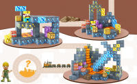 Juego De Bloques Magnéticos 72 Piezas Mundo De Los Minerales Torre De Cavernas Juguete Educativo Para Niños Edad 3+ Montessori - details 2