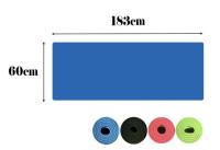 Esterilla de yoga Antideslizante para entrenamientos 10MM - Alfombra - tapiz - colchoneta - Esterilla Pilates - foam - gimnasio - deporte - 61x183 cm - details 0