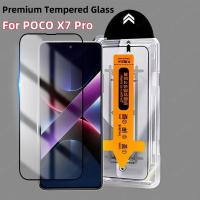 Protector De Pantalla De Vidrio Templado Premium Para POCO X7 pro X6Pro Anti-Scratch Anti-Polvo Protector De Huellas Fácil Instalación - details 0