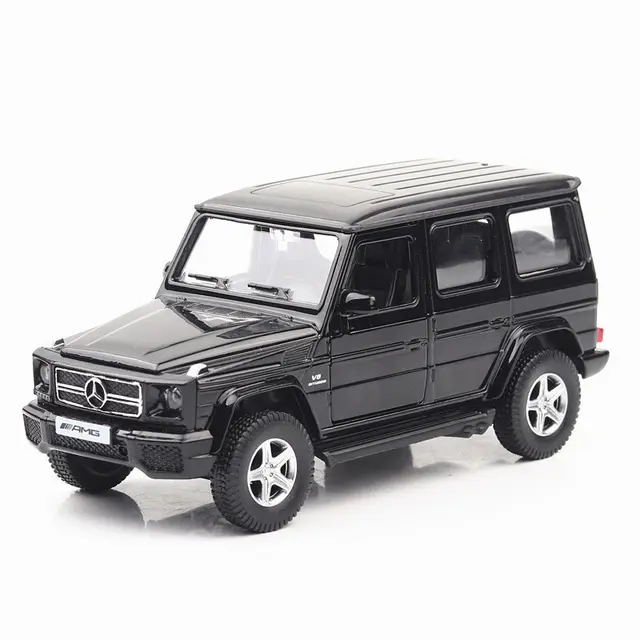Modelo De Coche Mercedes-Benz G63 1/36 Escala Diecast De Aleación Para Niños Juguetes Vehículos SUV Off-Road Con Función De Retroceso Regalo De Colección - 1