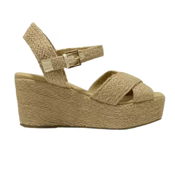 Sandalia Esparto Beig - 1