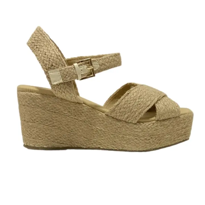 Sandalia Esparto Beig - 1