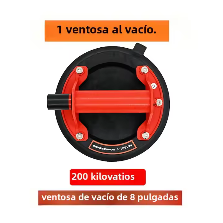 Nueva Taza De Succión De Vacío Para Lifting De Azulejos Vidrio Granito De 200kg Capacidad De Carga 8 Pulgadas Residuo De Fabricación En China - 1
