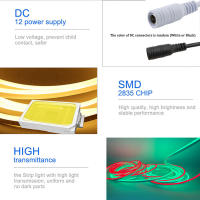 Tira De Leds Neón 5M Para Exteriores Impermeable 12V Luz De Decoración De Navidad Para Sala De Estar Cocina Jardín Patio - details 5