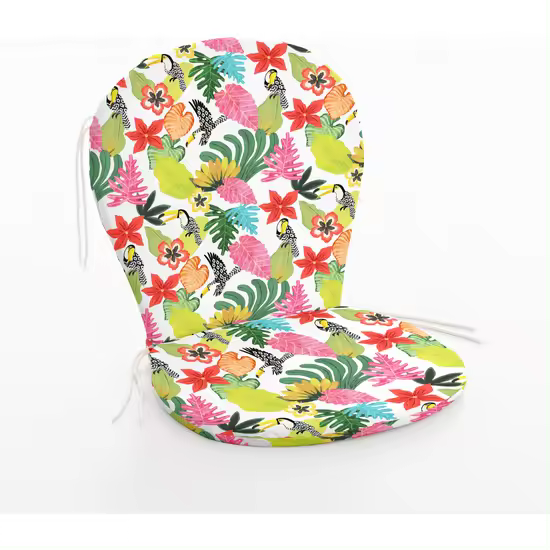 BL BELUM - Cojín  Silla de Exterior - Medidas Producto: Asiento: Ancho: 48 cm / Largo: 42 cm Respaldo: Ancho 48 cm / Largo: 48 cm - Modelo: 0120-404 - 1