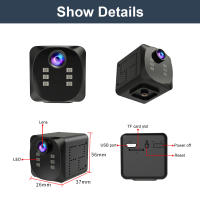 Cámara Mini WiFi 4K Smart Wireless HD Con Detección De Movimiento Vlog Espía Visión Nocturna IP Webcamera 1080P Small Cam - details 1