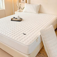 Protector De Sábanas Impermeable Con Cama Durable Antialérgico No Esmerilado Tamaño Ajustable 150/160x200 Anti-Polvo Y Anti-Rasguños - details 9