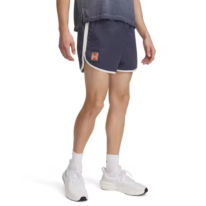 Under Armour Pantalones Cortos Run 96 Gris - 1