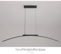 Lámpara Colgante Minimalista Ajustable En Altura LED Para Comedor Y Cocina Ahorro De Energía Para Habitación De Hotel Estilo Moderno - details 15