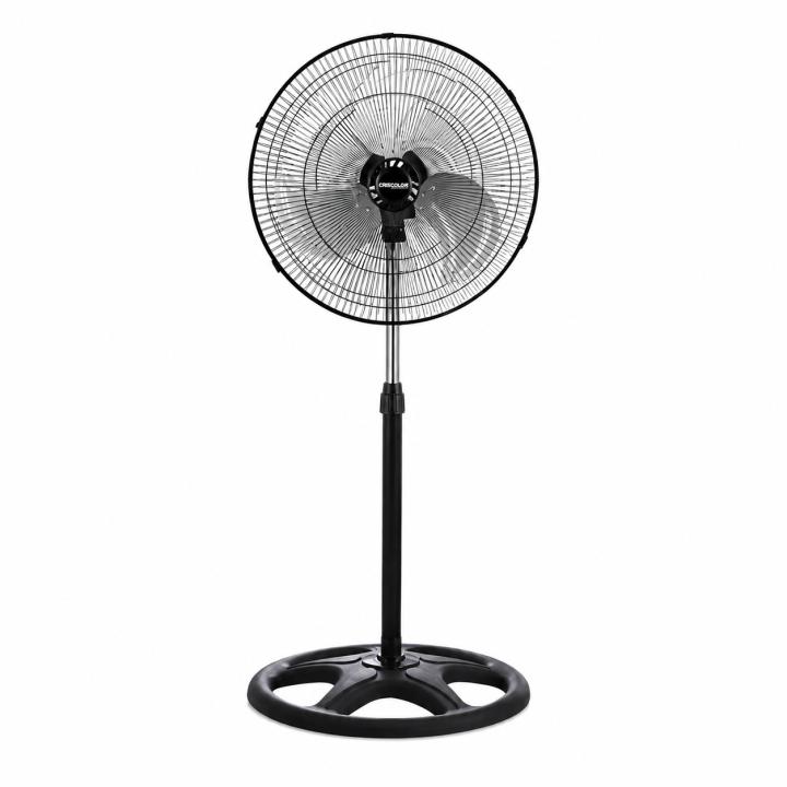 CRISCOLOR - Ventilador de pie oscilante 90° con 3 velocidades ajustables, altura regulable hasta 130 cm y diseño… — oferta en Miravia