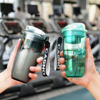 Botella Deportiva De 400ml Con Tapón De Mezclador Y Filtro Para Proteínas Y Té BPA Libre Resistente Al Relleno Durable Para Adultos - details 2