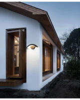 Lámpara De Pared Exterior Impermeable IP65 Con Sensor De Movimiento Radar Iluminación Exterior Para Porche Balcón Jardín Vestíbulo Luz Moderna LED Sin Ajuste Dimmer - details 6