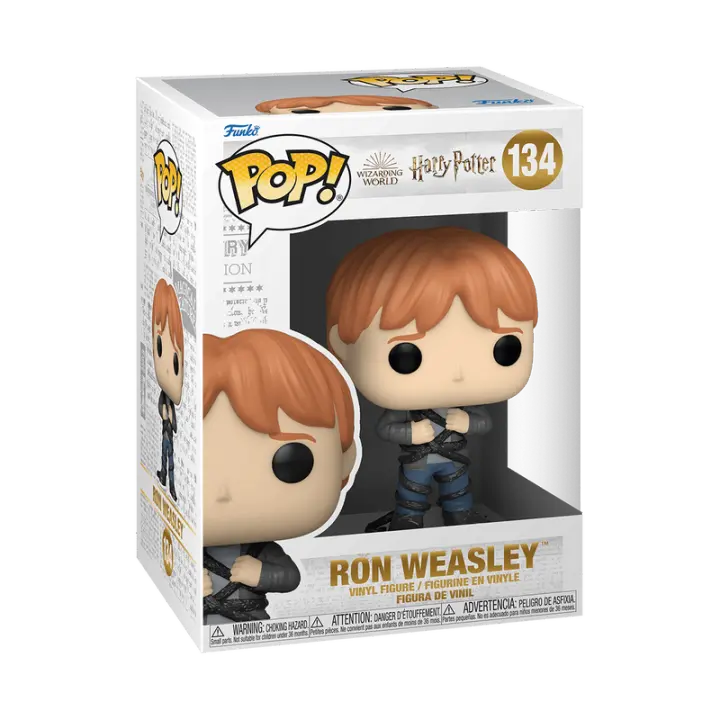 FUNKO POP! Harry Potter - Ron Weasley con trampa 134 - 1