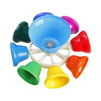 Campana De Mano Orff De 8 Notas Con Reloj Y Palillo De Impacto Instrumento De Percusión Educativo Para Niños Juguetes Coloridos - details 9