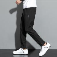 Pantalones Deportivos De Seda Hielo Para Hombre Transpirables Y Cómodos Con Mangas Rectas Secado Rápido Pantalones Casuales Elásticos Para Verano - details 6