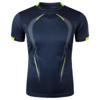 Camiseta De Deporte Para Hombres Verano Transpirable Secado Rápido Manga Corta Moda Deportiva Sin Capucha Cuidado Manual - details 19