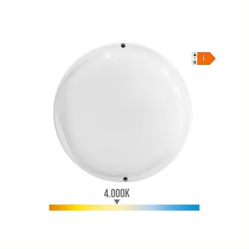 EDM APLIQUE REDONDO LED CON SENSOR 18W 1820LM 4.000K EDM - 32446  Iluminación Interior Apliques Led - 1