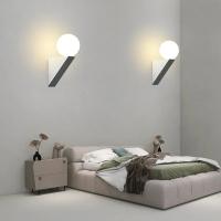 Lámparas De Pared LED G9 Para Dormitorio Luz Blanca Y Negra Con Vidrio Pulido Para Sala De Estar Pasillo Balcón Aisles Luz Diaria Moderna - details 1