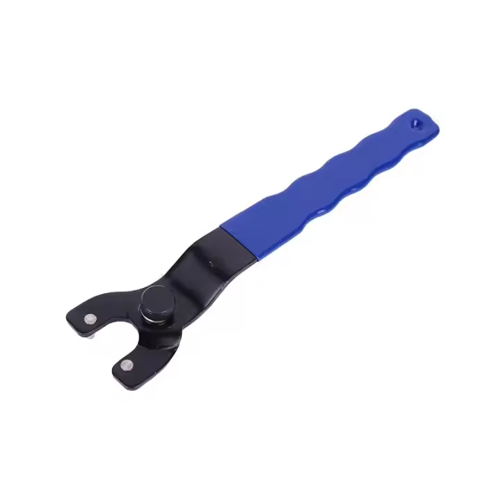 Llave De Amoladora Angulada Ajustable Con Mango De Plástico Herramienta De Reparación Llave De Eje Plástica Para Amoladoras 10-30mm - 1