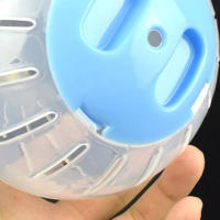 Bola De Deporte Para Hamster 10/12cm Juguete De Ejercicio Para Rattus Y Otros Roedores Pequeños Color Azul/Rosa - details 2