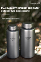 Botella De Deporte Tiartisan De Titanio Gran Capacidad 700ml/1000ml Para Camping Y Exterior Ligera Y Antigrifo - details 4