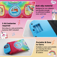 Tapete Educativo De Música Grande 90x90cm Para Niños Con Teclado De Luces Y 3 Modos De Juego Tapete De Baile Electrónico Infantil - details 5