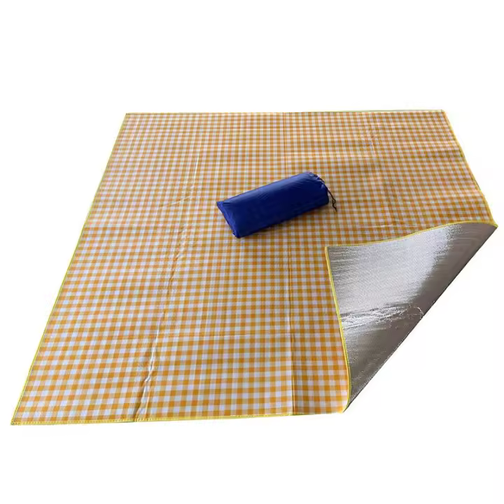 Manta de picnic extensible para Exterior, impermeable y antiarena - Accesorios de picnics, para Playa Aecuado, césped y camping al Aire Libre. - 1