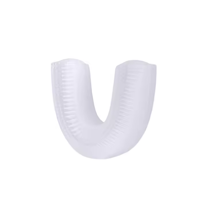 Cepillo De Dientes Eléctrico Inteligente U-Type 360 Grados Cabeza De Silicona Automático Carga USB Impermeable Para Adultos - 1