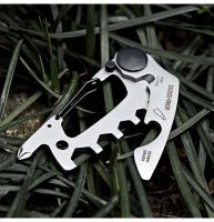 SWISS TECH Multiherramienta Mini 10 En 1 Portátil EDC Herramienta De Mano Con Clip Para Escalar Y Acampar Kit De Herramientas Para Bicicleta - details 7