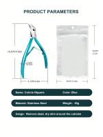 German nail groove special nail clippers oblique inlaid thick toenail trimming foot artifact pointed eagle-nosed pincers inflamm - details 5