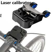 Herramienta De Ajuste De Centralización De Bicicleta Con Láser Medidor De Rueda Y Sillín Para Manillar De 22.2-31.8mm Indicador De Alineación - details 10