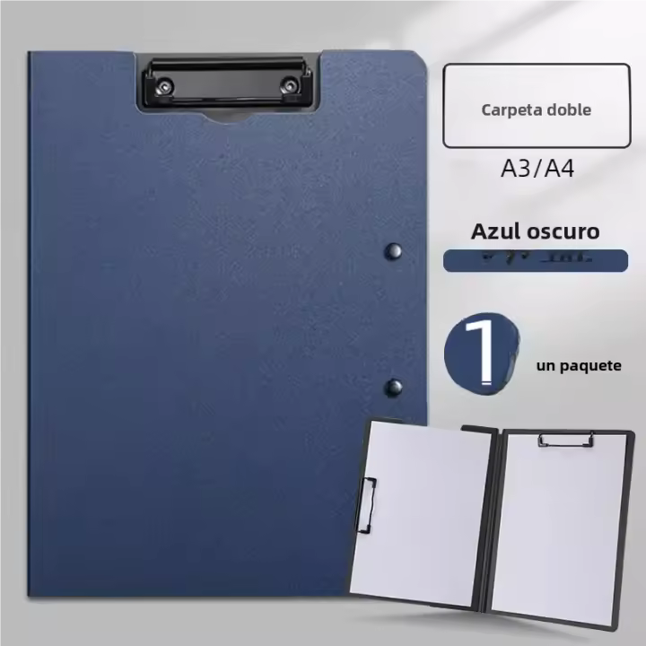 Carpeta De Archivo A4 Organizador De Documentos Con Porta Con Estuche Para Negocios Y Escuela Suministros De Oficina Y Estación De Trabajo - 1