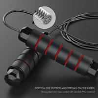 Cuerda De Saltar Ajustable De Acero Para Deportes Y Fitness Equipo Especial De Entrenamiento Cardio Para Hombres Y Mujeres - details 2
