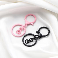 5Pcs/Lot Colgante De Loro Para Cadena De Llaves Colorido 30mm Conectores De Hebilla De Langosta Para DIY Accesorios De Joyería De Cierre Redondo Unisex - details 4
