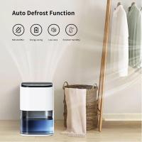 Deshumidificador doméstico, deshumidificador silencioso con tanque de agua, apagado automático, pequeño deshumidificador portátil para dormitorio y baño. - details 1