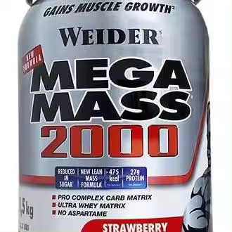 Weider Mega Mass 2000 Fresa 1,5Kg. - 1