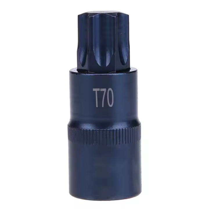 Juego De Puntas De Destornillador Torx T40 T45 T50 T55 T60 T70 Práctico Multifuncional Herramienta De Reparación Sin Mango Material Acero Inoxidable - 1