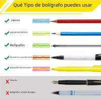 Pads De Notas Adhesivas Transparentes Para Mascotas Multicolor Impermeables 50 Hojas Autoadhesivas Para Escuela Oficina Familia - details 2