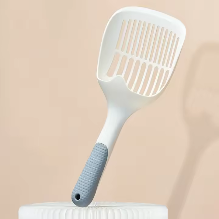 Escobilla Para Arena De Gato Durable De Plástico Herramienta Práctica Para Eliminar Orina Y Heces De Mascotas Producto De Limpieza Para Gatos - 1