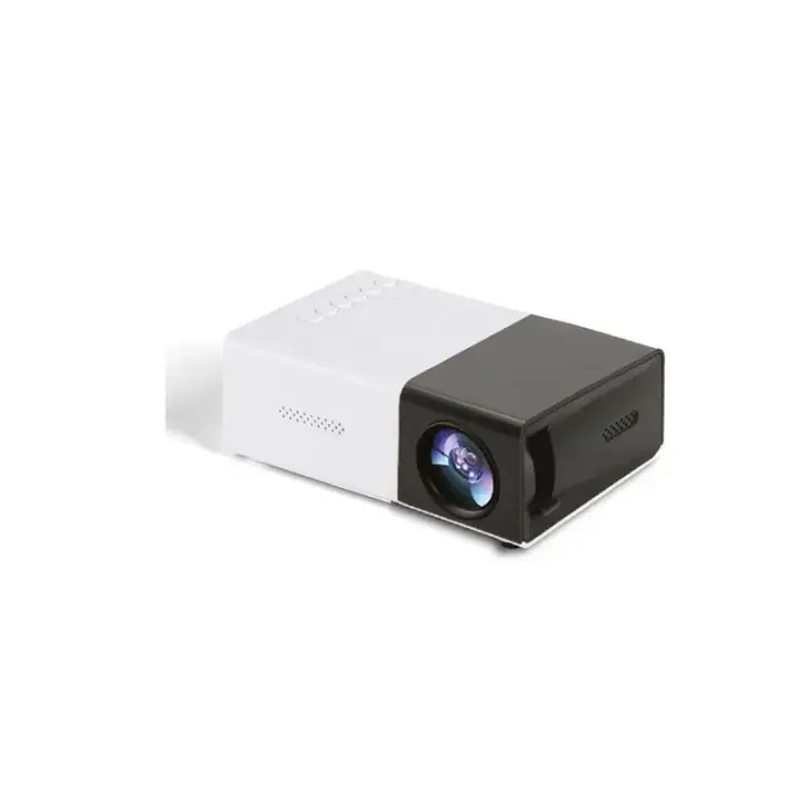 Mini Proyector de Vídeo Portátil LED HD 1080P - Brillo Mejorado - Imagen Clara - Múltiples Interfaces - 1
