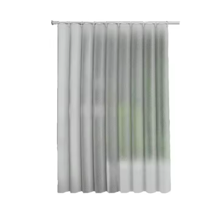Cortina De Ducha De EVA 180x180/200cm Impermeable Y Resistant To Milduro Para Baño Estilo Moderno Sin Patrón Empaque Individual - 1