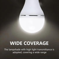 Lámpara Solar LED Impermeable Para Exteriores Cargada Por USB Luz De Emergencia Colgante Potente Para Interior Casa - details 5